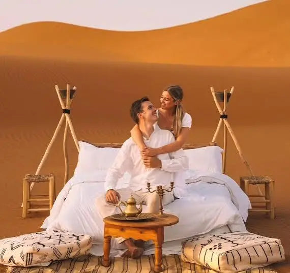 Honeymoon in the Moroccan desert