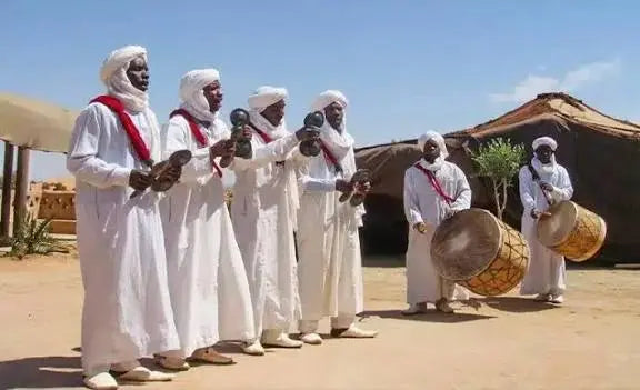 Gnawa-music-in-Khamlia-merzouga-Morocco Hotels Booking Trips
