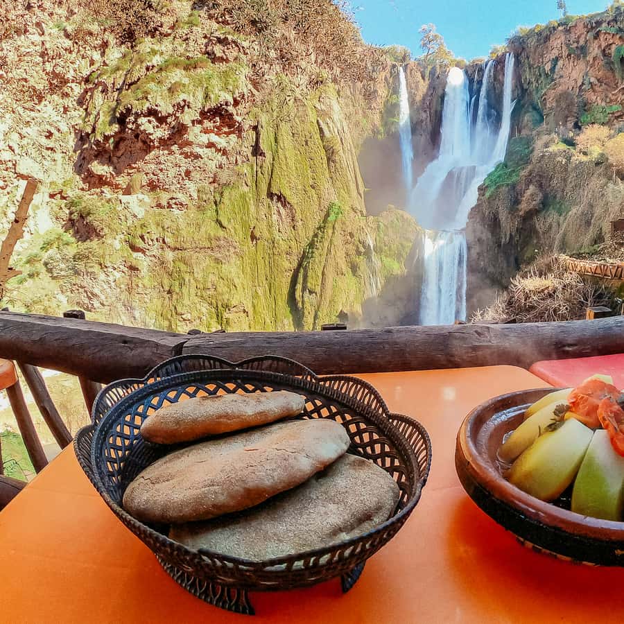 From Marrakech: Ouzoud Waterfalls Guided Hike and Boat Trip Hotels Booking Trips