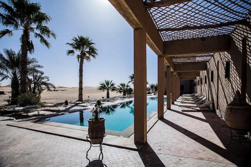 Hotel Kanz Erremal merzouga Morocco Booking hotels accommodation trip