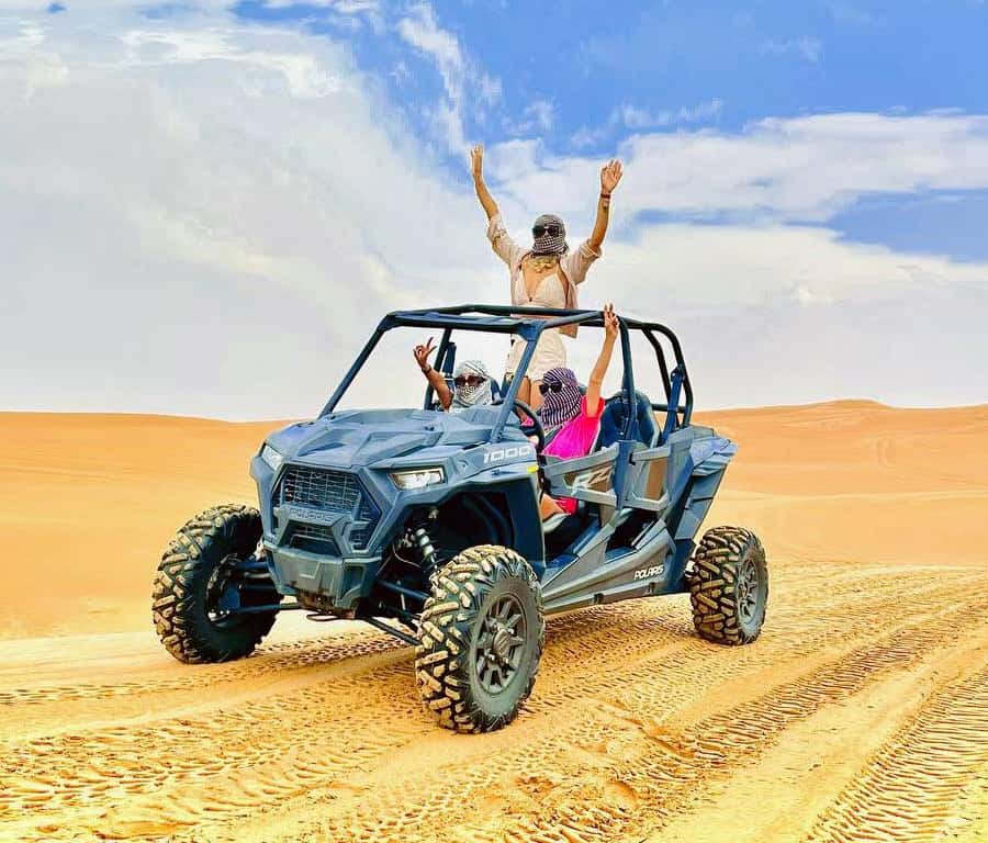 Dubai: Quad Bike, Dune Buggy, and Sandboarding Experience Hotels Booking Trips