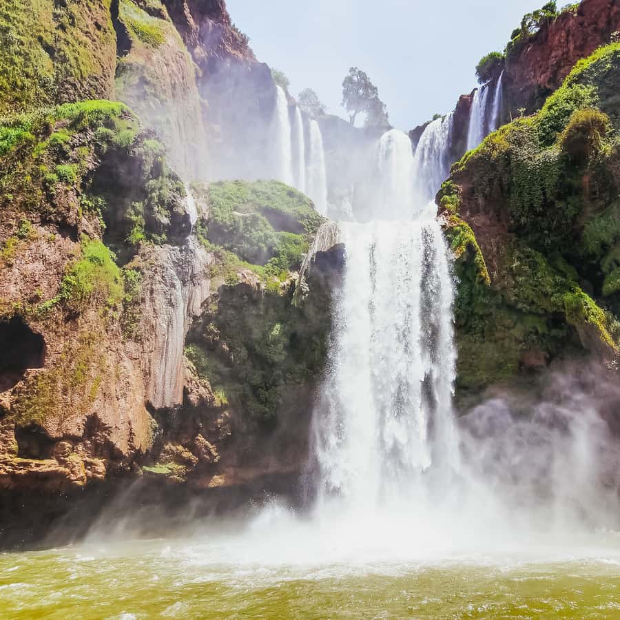 From Marrakech: Ouzoud Waterfalls Guided Hike and Boat Trip Hotels Booking Trips