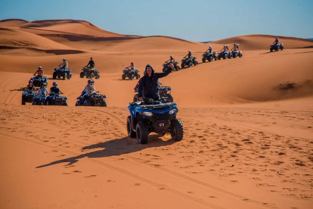 Merzouga : Adventure Quad Bike Safari, & Sandboarding Hotels Booking Trips