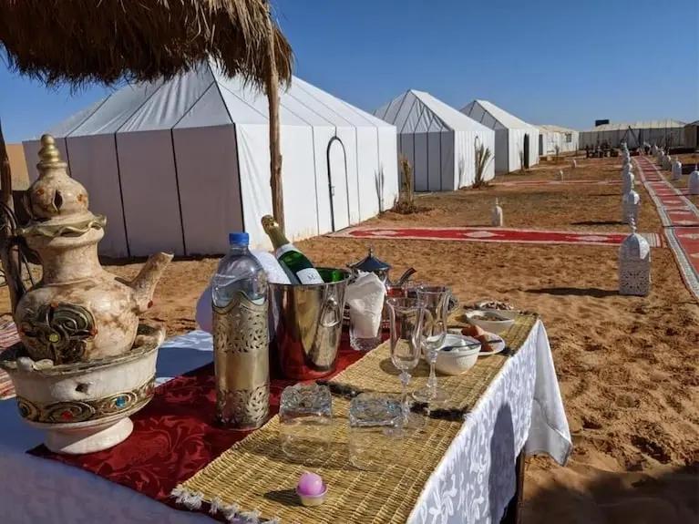 Luxury desert camp Merzouga Morocco Booking hotels accommodation trip