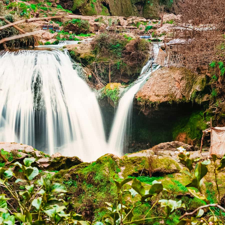 From Marrakech: Ouzoud Waterfalls Guided Hike and Boat Trip Hotels Booking Trips