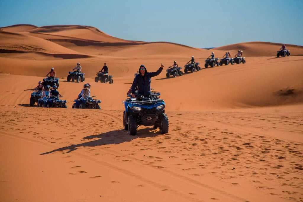 Merzouga : Adventure Quad Bike Safari, & Sandboarding Hotels Booking Trips