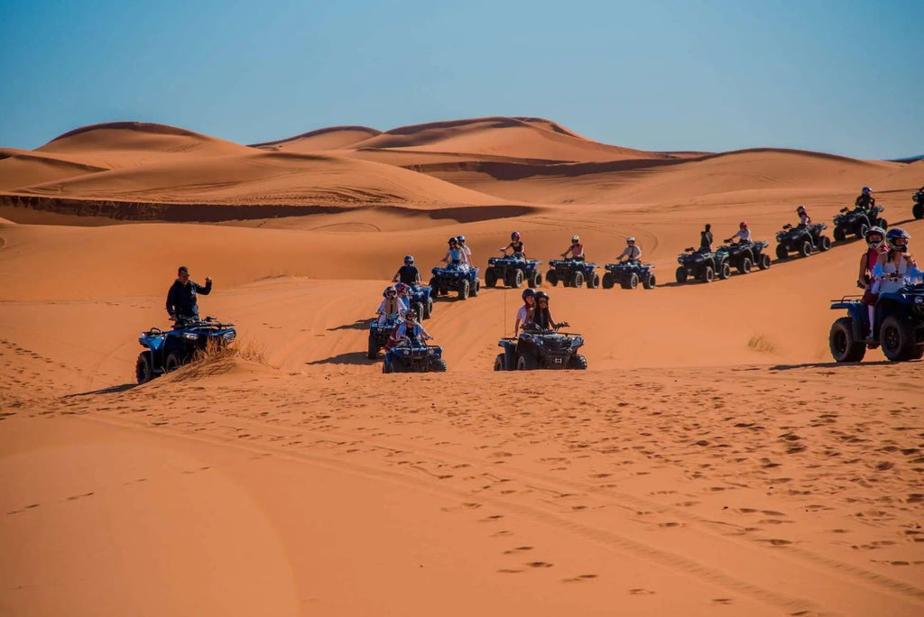 Merzouga : Adventure Quad Bike Safari, & Sandboarding Hotels Booking Trips