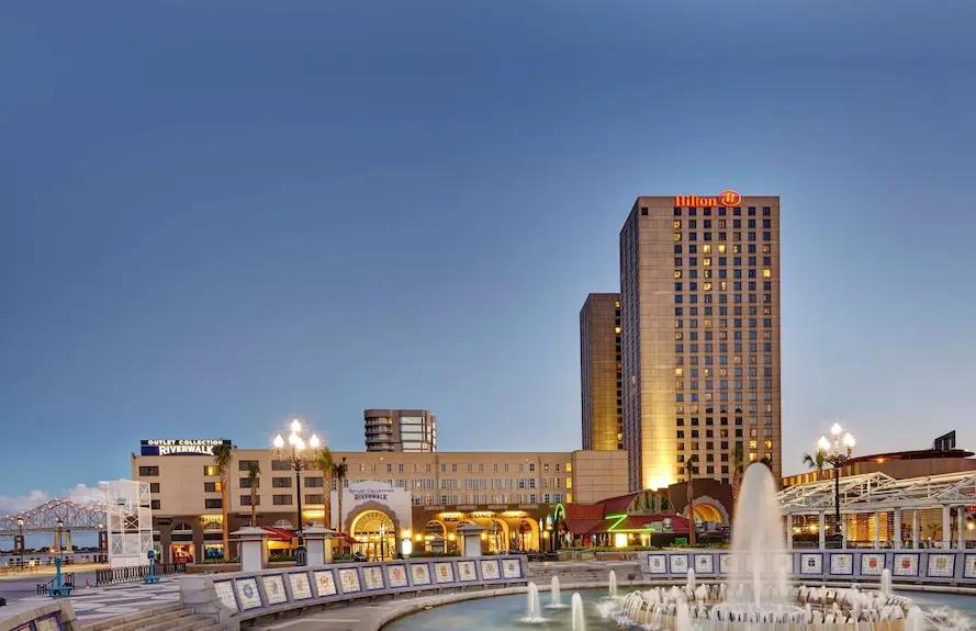Hilton New Orleans Riverside Hotels Booking Trips