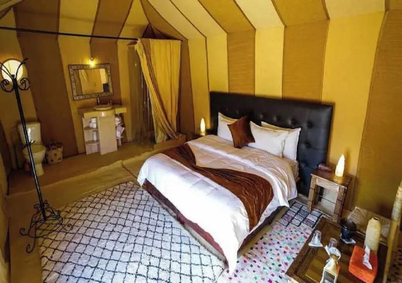 Luxury desert camp Merzouga Morocco Booking hotels accommodation trip