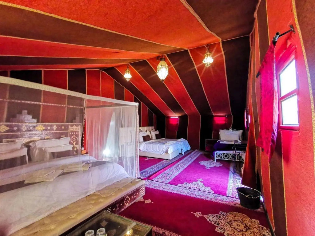 From Marrakech: 2-Days luxurious experience to Zagora Desert Hotels Booking Trips