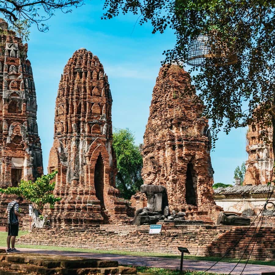 From Bangkok: Ayutthaya Temples Guided Tour with Lunch Hotels Booking Trips