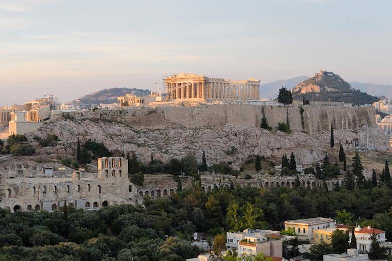 Visit the Acropolis of Athens and use your entry ticket to see ancient ruins Booking hotels accommodation trip