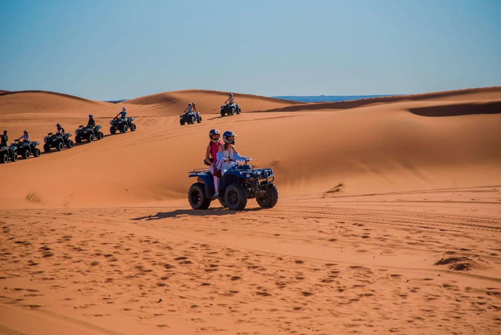 Merzouga : Adventure Quad Bike Safari, & Sandboarding Hotels Booking Trips