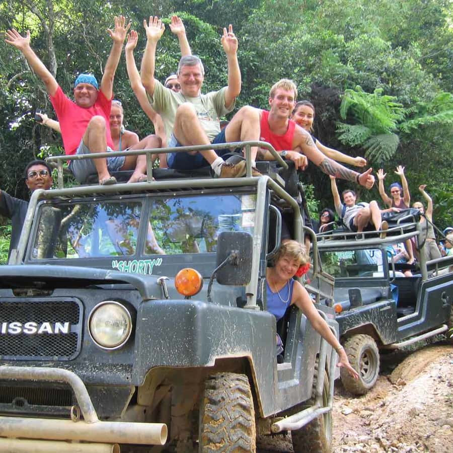 Koh Samui: Mr.Ung's 4WD Wild Jungle Safari Tour with Lunch Hotels Booking Trips