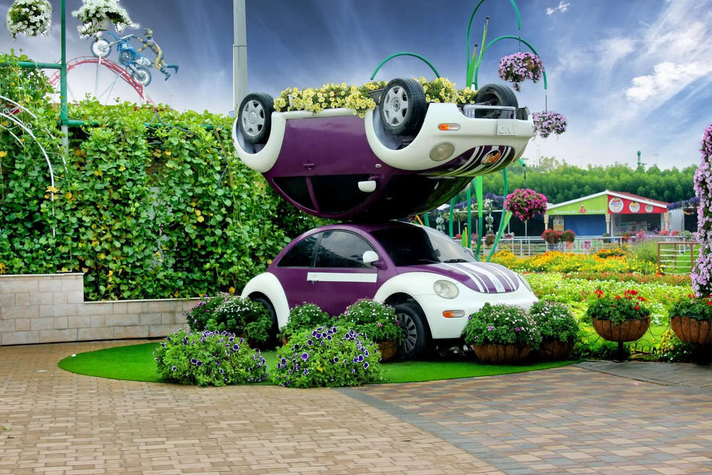 Dubai Miracle Garden Skip-the-Line Ticket & Transport Option Hotels Booking Trips