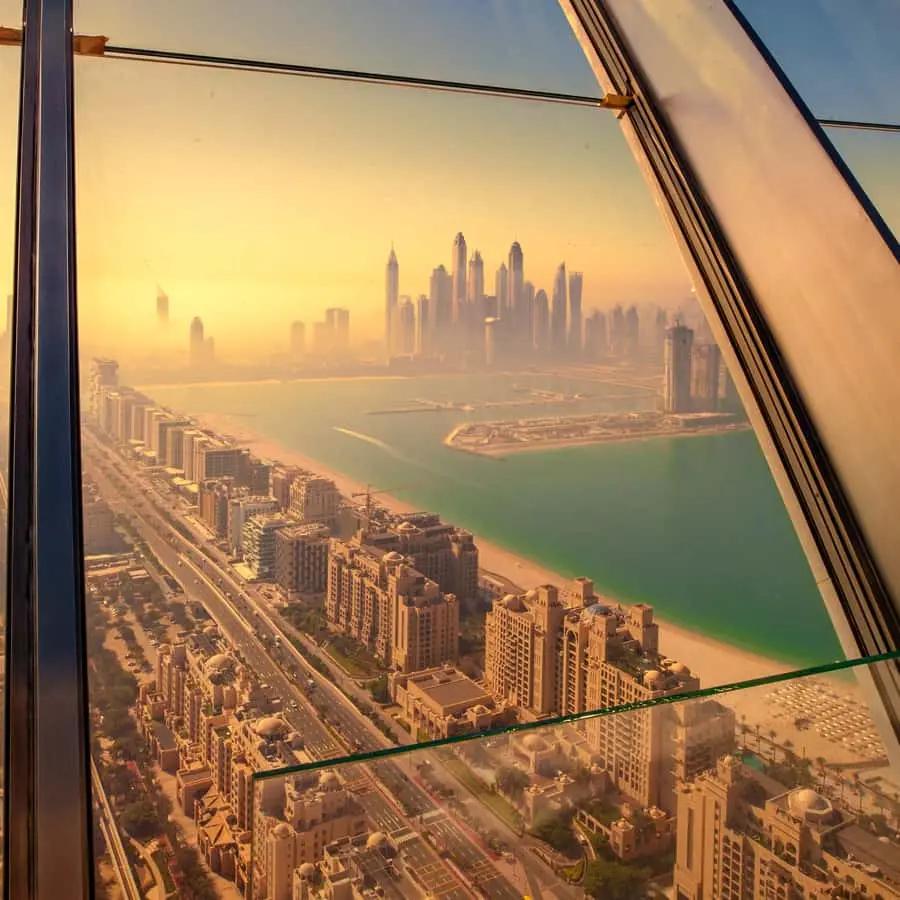 Dubai The View At The Palm Observatory Entry Ticket Hotels Booking Trips