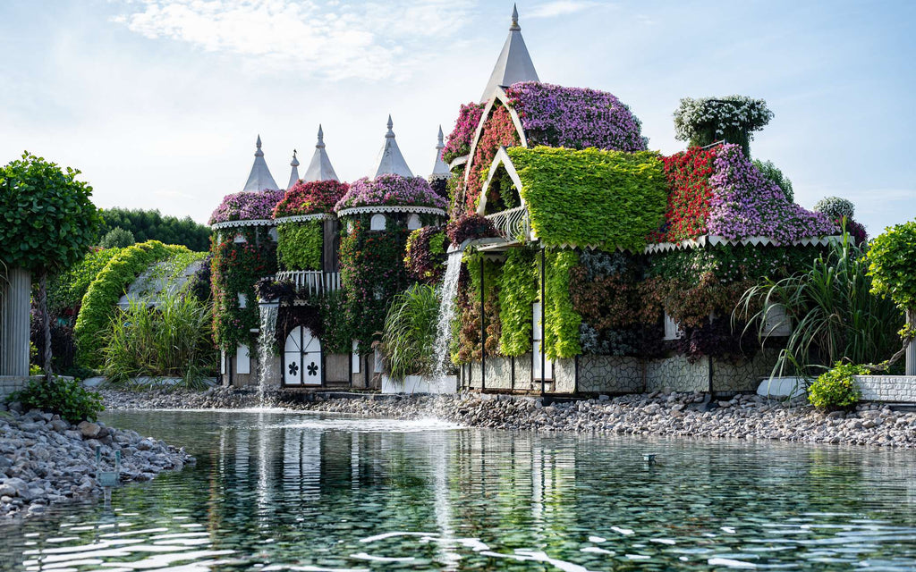 Dubai Miracle Garden Skip-the-Line Ticket & Transport Option Hotels Booking Trips