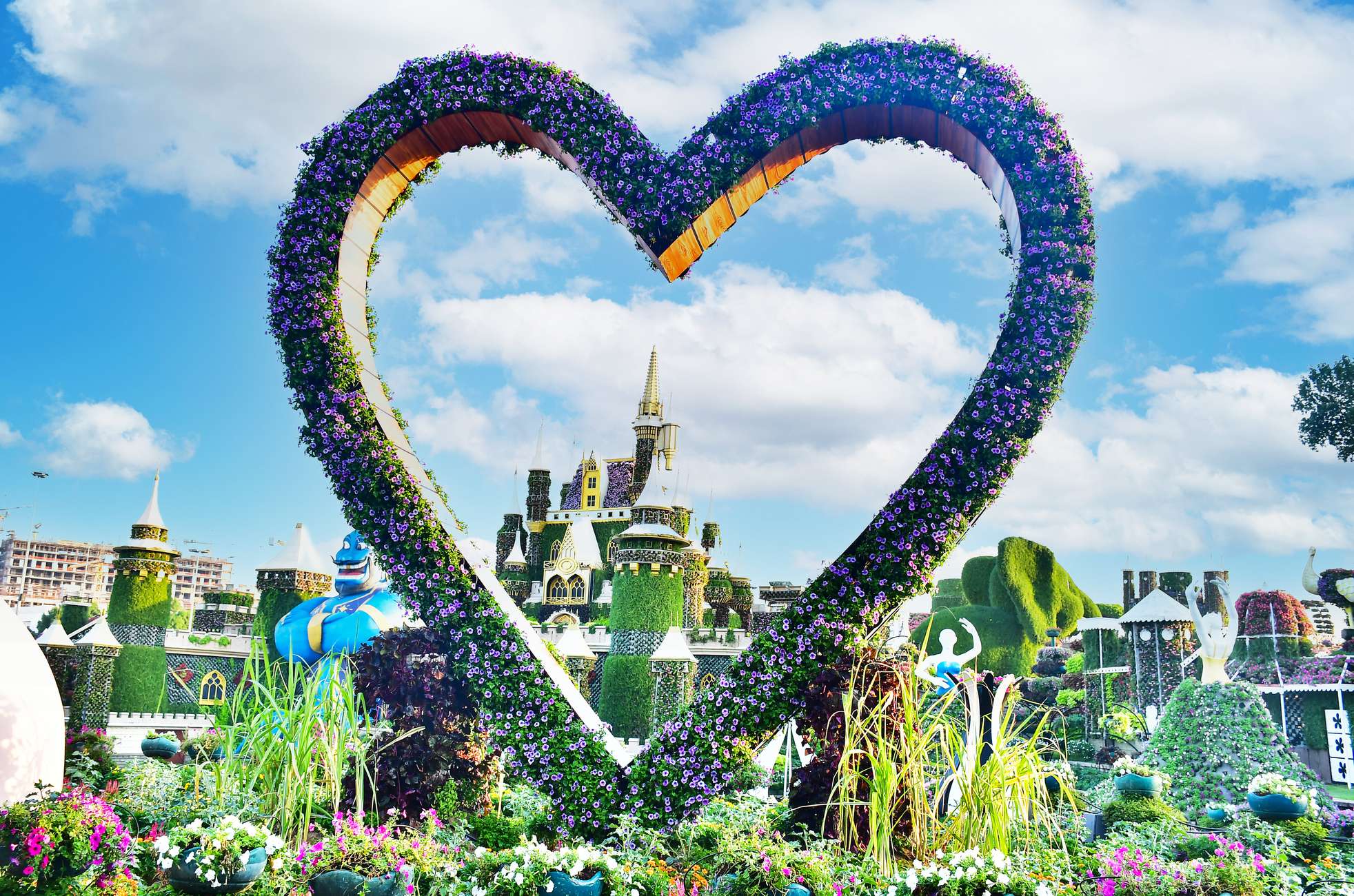 Dubai Miracle Garden Skip-the-Line Ticket & Transport Option Hotels Booking Trips