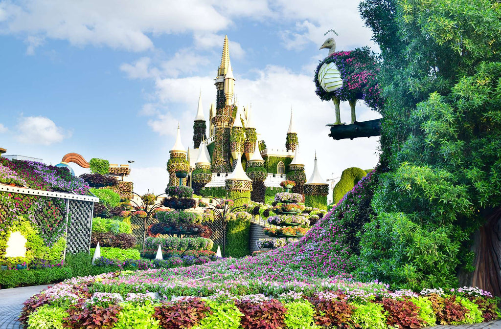 Dubai Miracle Garden Skip-the-Line Ticket & Transport Option Hotels Booking Trips