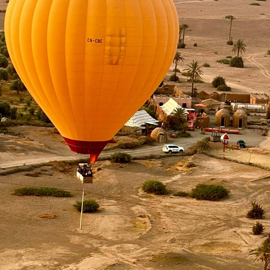 Marrakech: Balloon Flight, Berber Breakfast & Certificate Hotels Booking Trips