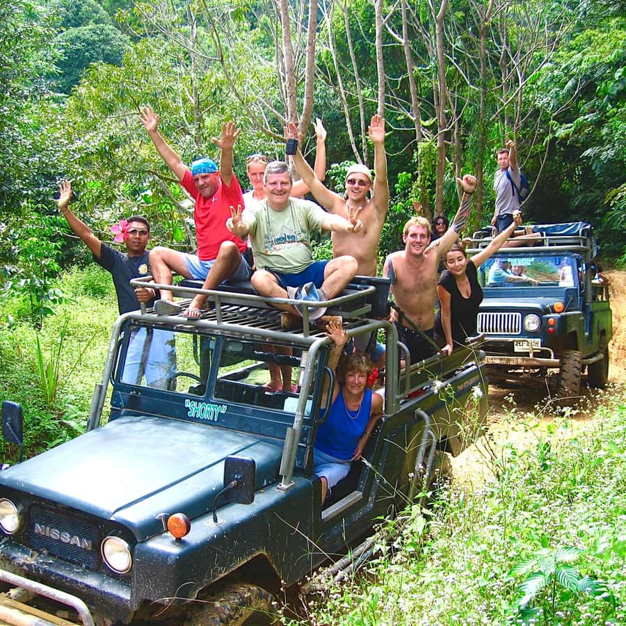 Koh Samui: Mr.Ung's 4WD Wild Jungle Safari Tour with Lunch Hotels Booking Trips