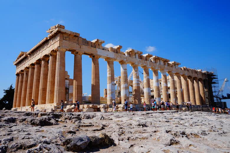 Visit the Acropolis of Athens and use your entry ticket to see ancient ruins Booking hotels accommodation trip