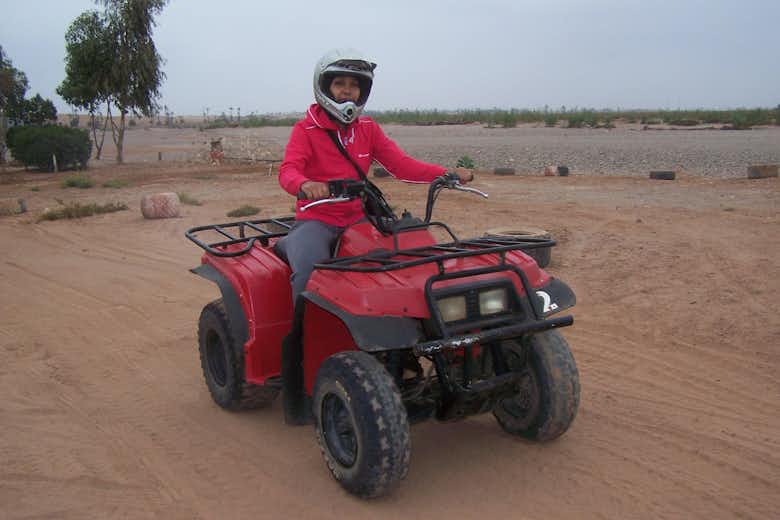 Marrakech Take a 2-hour quad ride through the foothills and landscapes Booking hotels accommodation trip