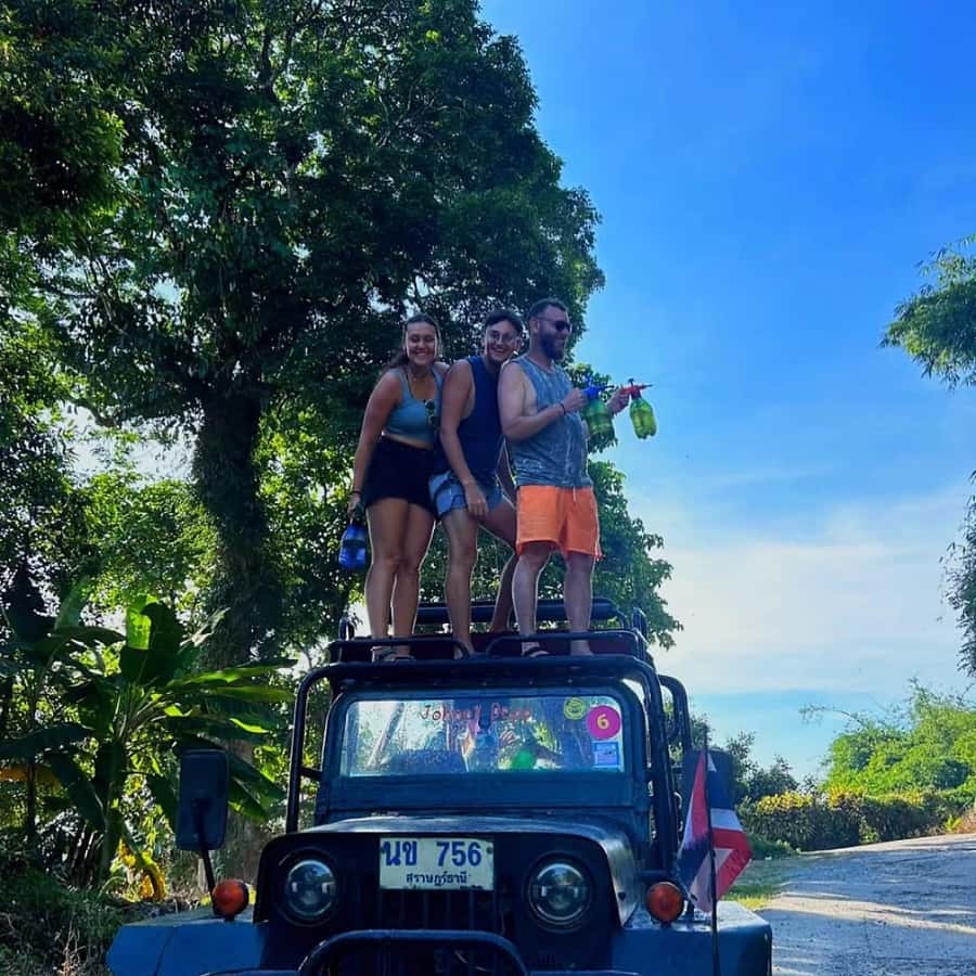 Koh Samui: Mr.Ung's 4WD Wild Jungle Safari Tour with Lunch Hotels Booking Trips