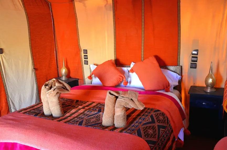 Luxury desert camp Merzouga Morocco Booking hotels accommodation trip