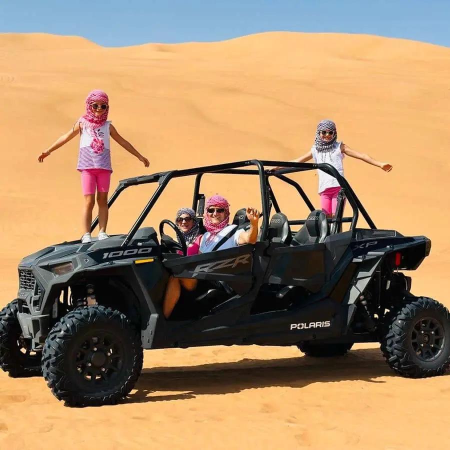 Dubai: Quad Bike, Dune Buggy, and Sandboarding Experience Hotels Booking Trips