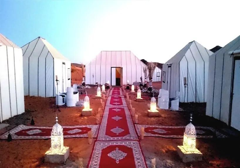 Luxury desert camp Merzouga Morocco Booking hotels accommodation trip