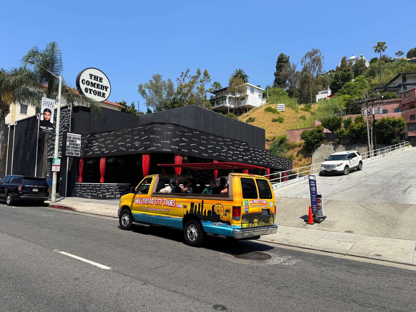 Los Angeles Hollywood & Celebrity Homes Open-Air Bus Tour 