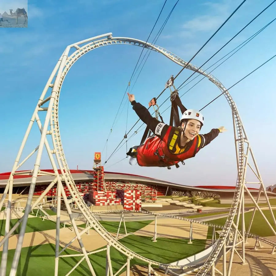 Abu Dhabi Ferrari World Entry Ticket with Free Shuttle 