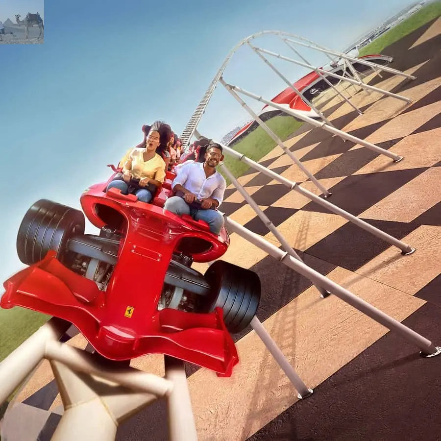 Abu Dhabi Ferrari World Entry Ticket with Free Shuttle 