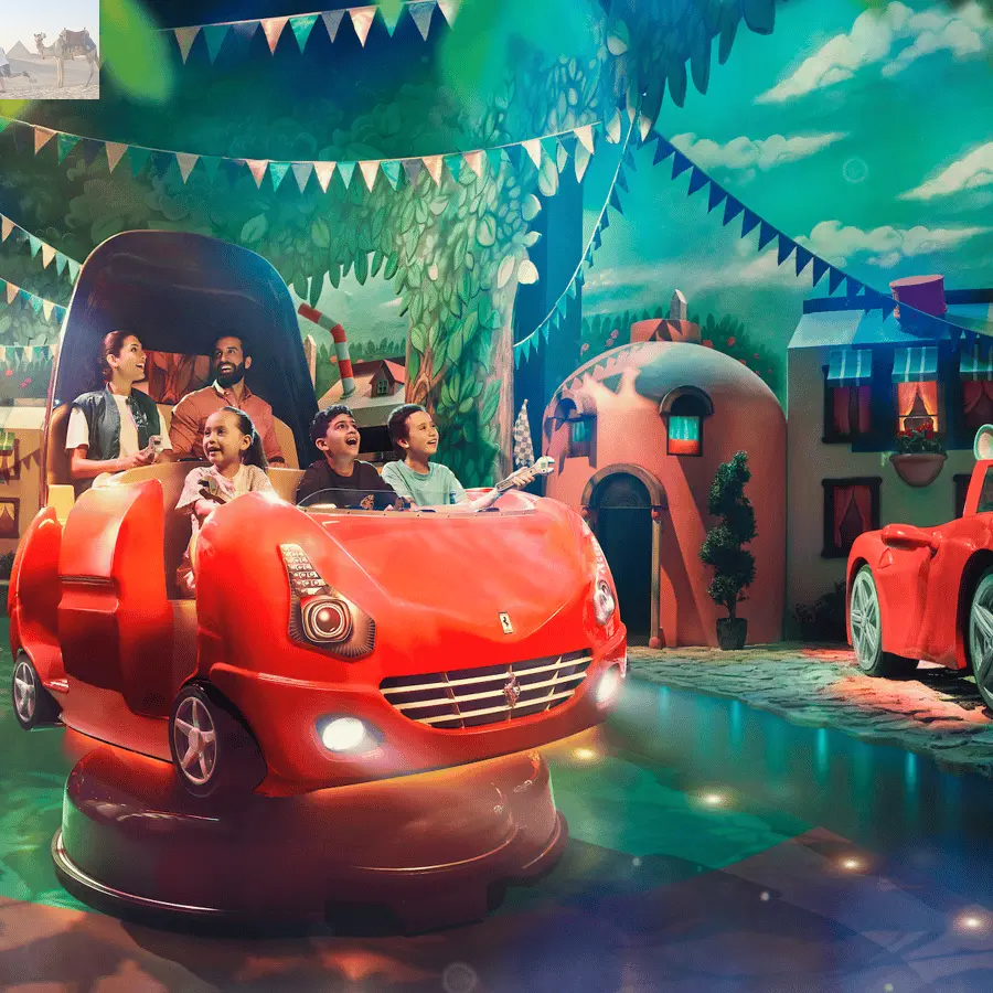 Abu Dhabi Ferrari World Entry Ticket with Free Shuttle 