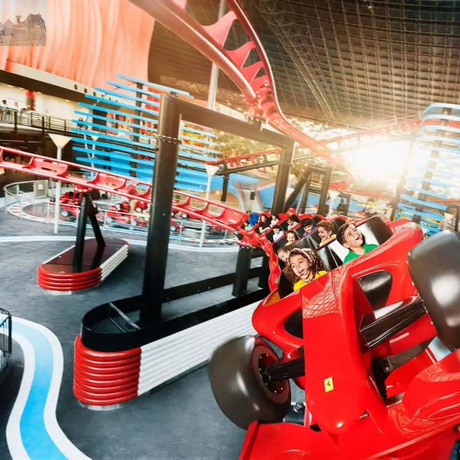Abu Dhabi Ferrari World Entry Ticket with Free Shuttle 