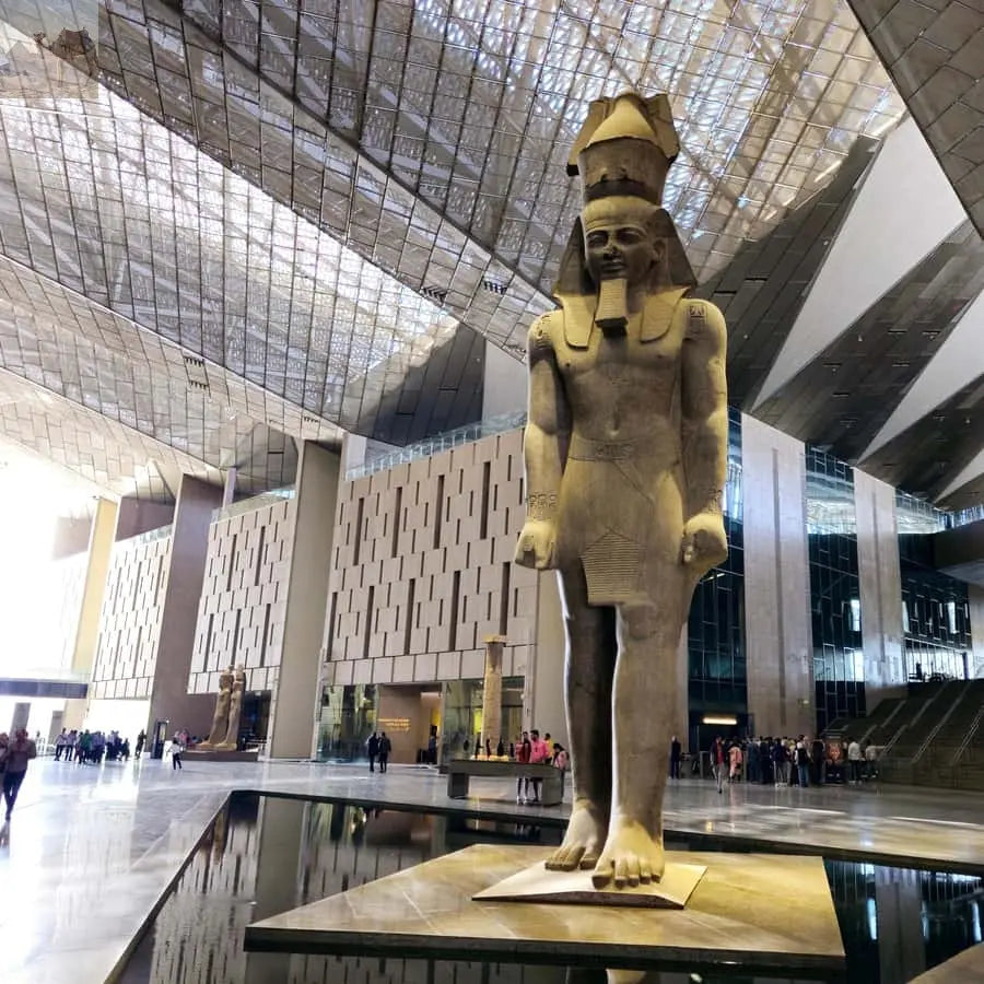 Cairo Grand Egyptian Museum Pyramids Sphinx Tour & Lunch 