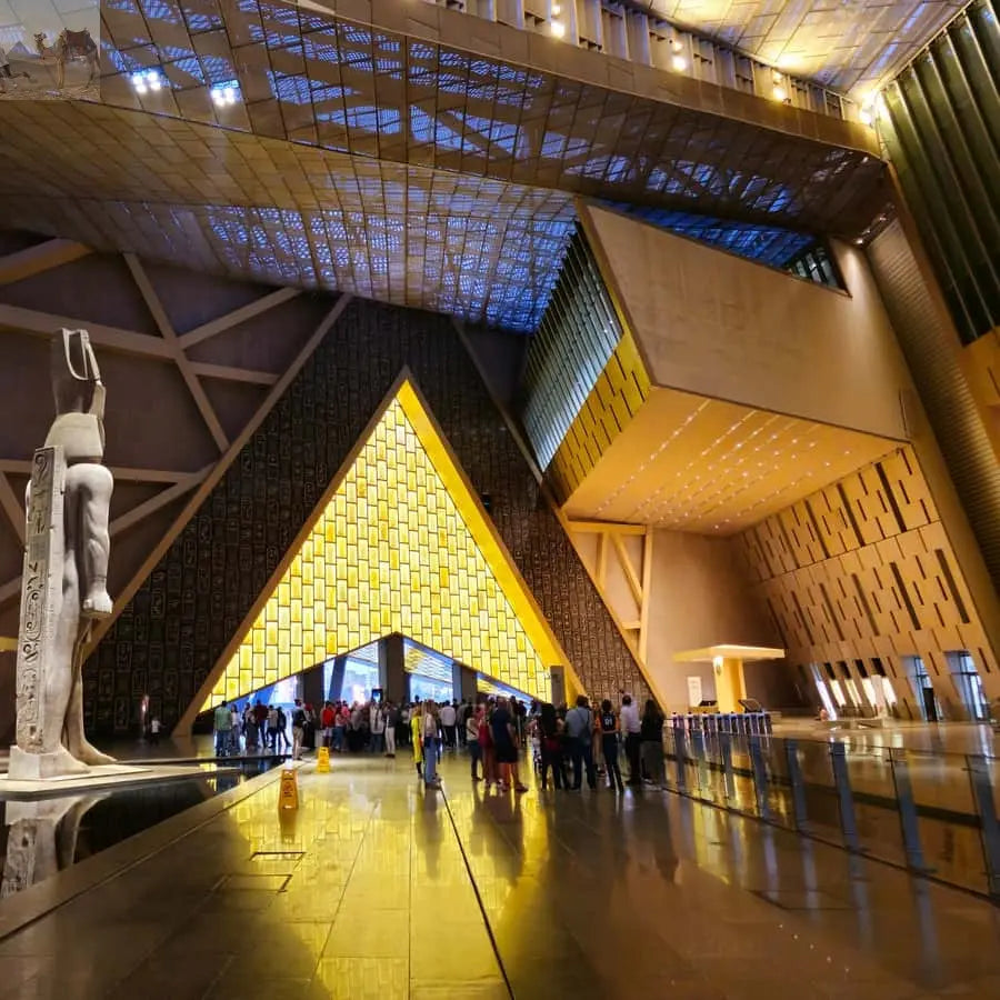 Cairo Grand Egyptian Museum Pyramids Sphinx Tour & Lunch 