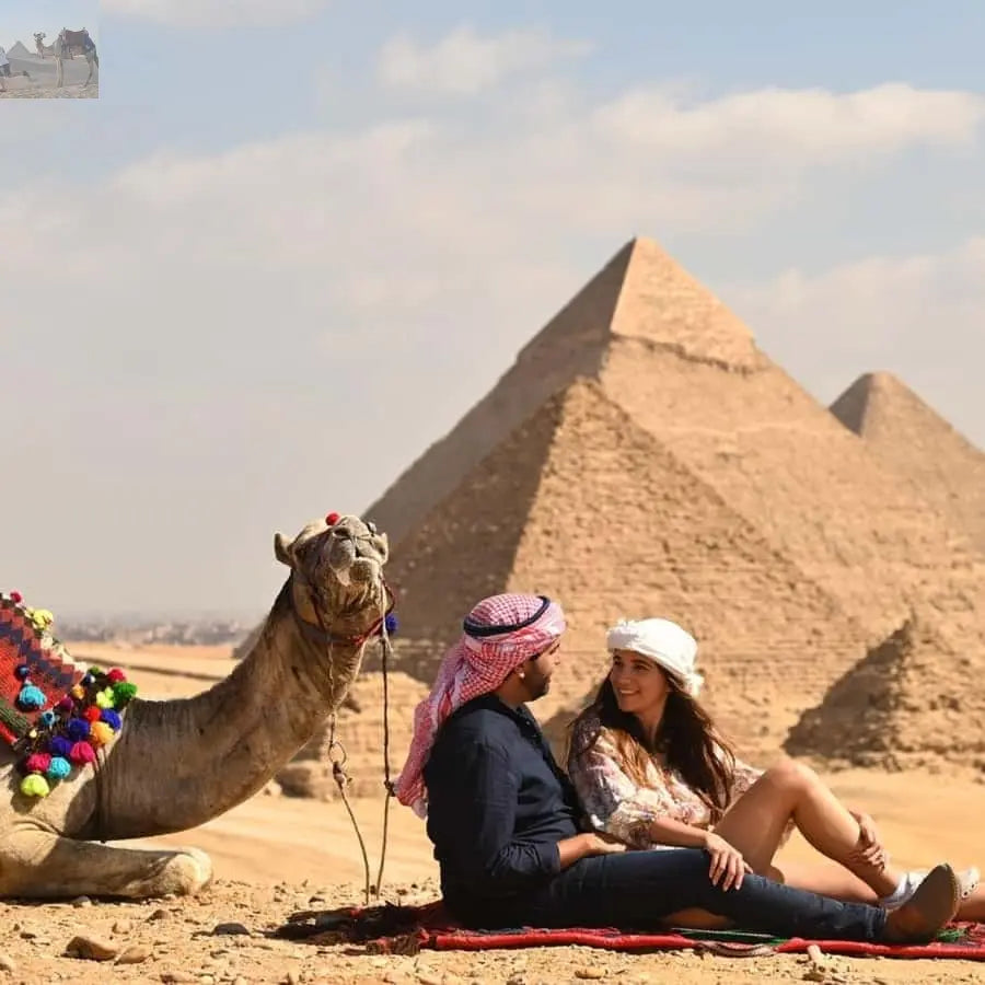 Cairo Pyramids & Great Sphinx Private Tour with Camel Ride