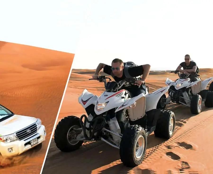 Experience the wonders of the Lahbab Desert on a private safari from Dubai. 