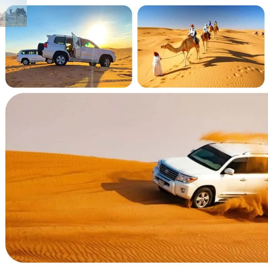 Doha ATV Quad Buggy Dune Bashing Camel Ride Sandboarding 
