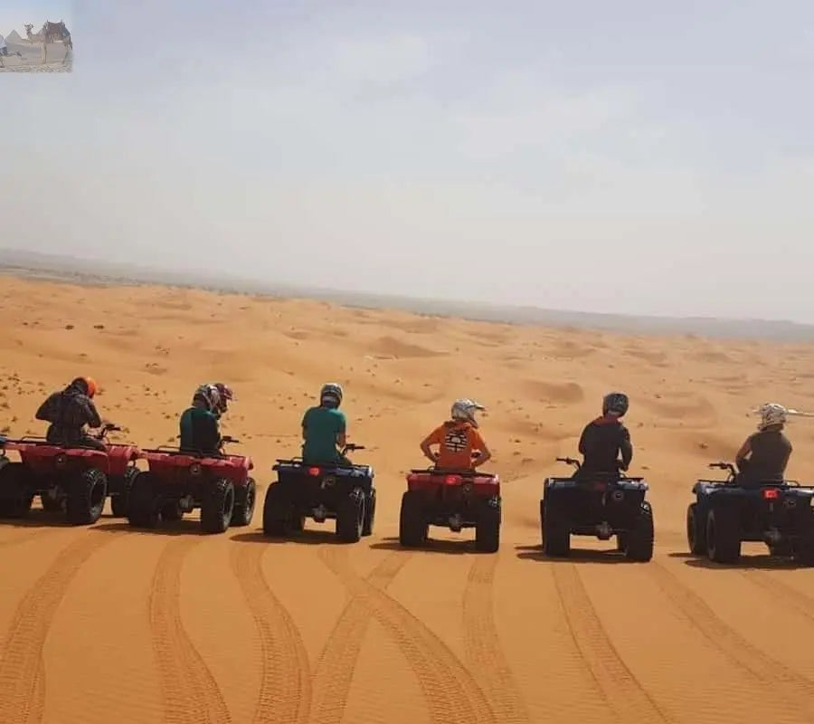 Doha ATV Quad Buggy Dune Bashing Camel Ride Sandboarding 