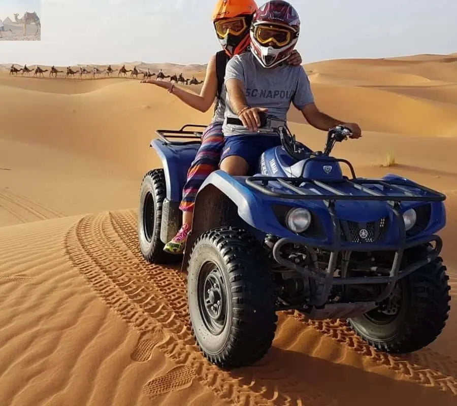 Doha ATV Quad Buggy Dune Bashing Camel Ride Sandboarding 