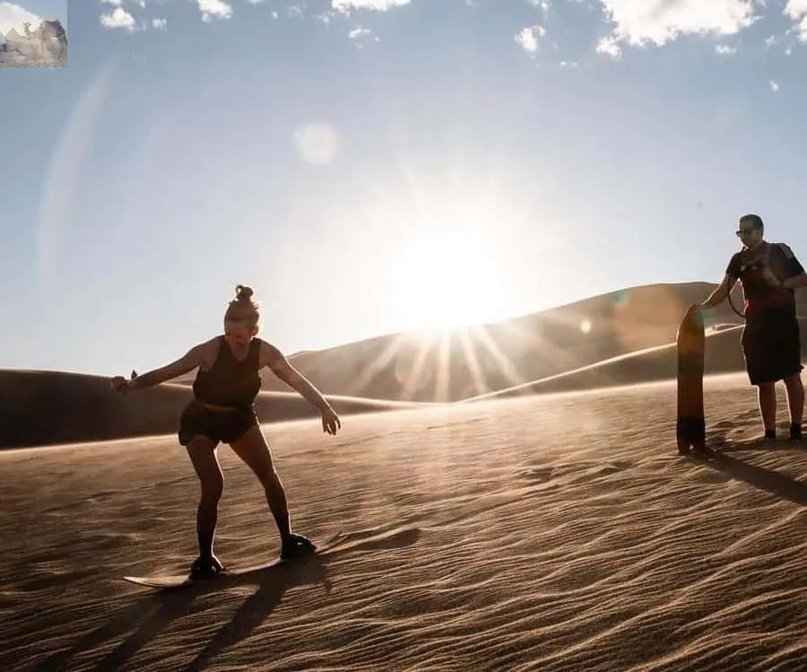 Doha ATV Quad Buggy Dune Bashing Camel Ride Sandboarding 