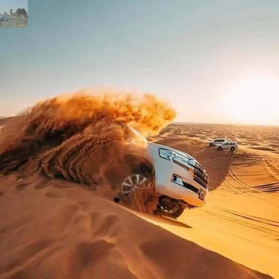 Doha ATV Quad Buggy Dune Bashing Camel Ride Sandboarding 