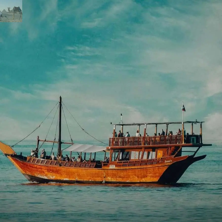 Doha Sunset Serenade Doha’s Skyline Traditional Dhow Cruise 