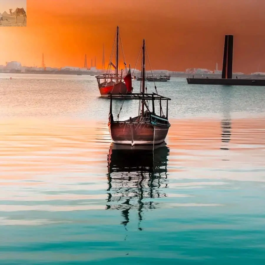 Doha Sunset Serenade Doha’s Skyline Traditional Dhow Cruise 