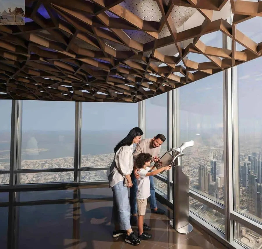 Dubai Burj Khalifa Levels 124 & 125 Entry Ticket 