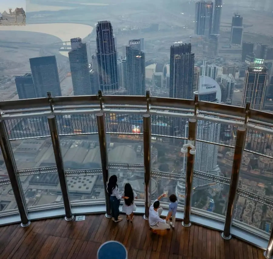 Dubai Burj Khalifa Levels 124 & 125 Entry Ticket 