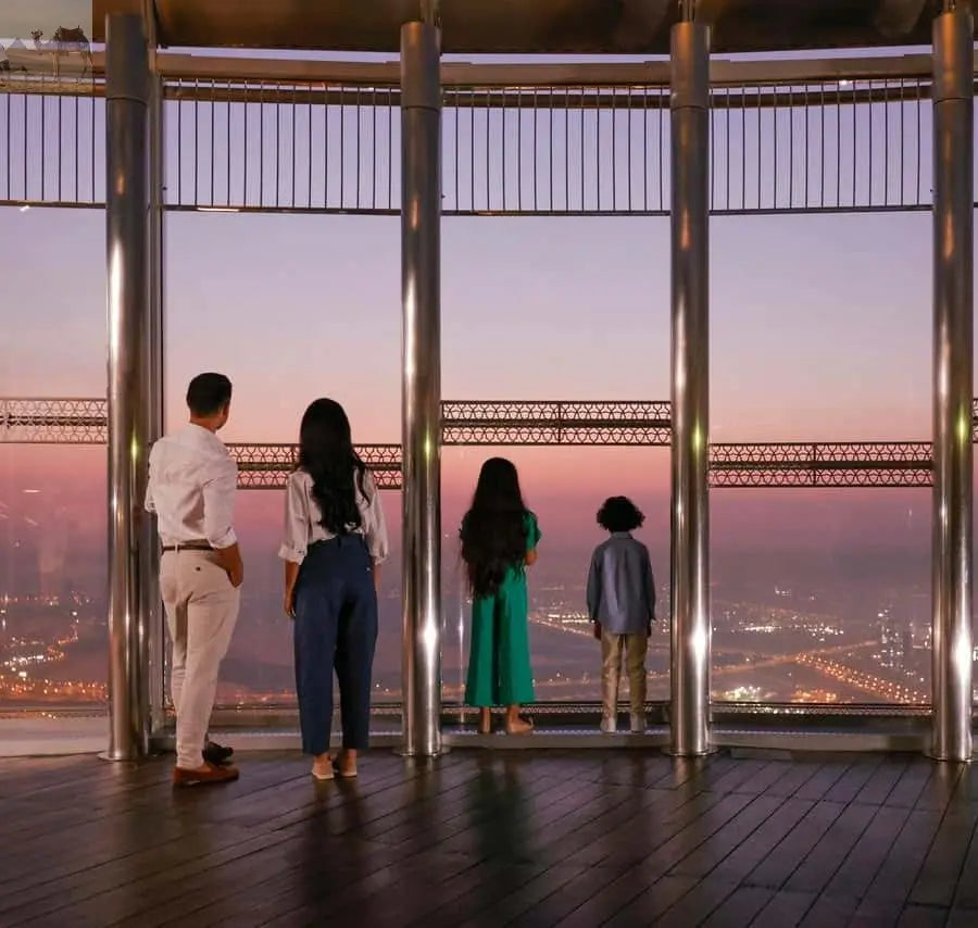 Dubai Burj Khalifa Levels 124 & 125 Entry Ticket 